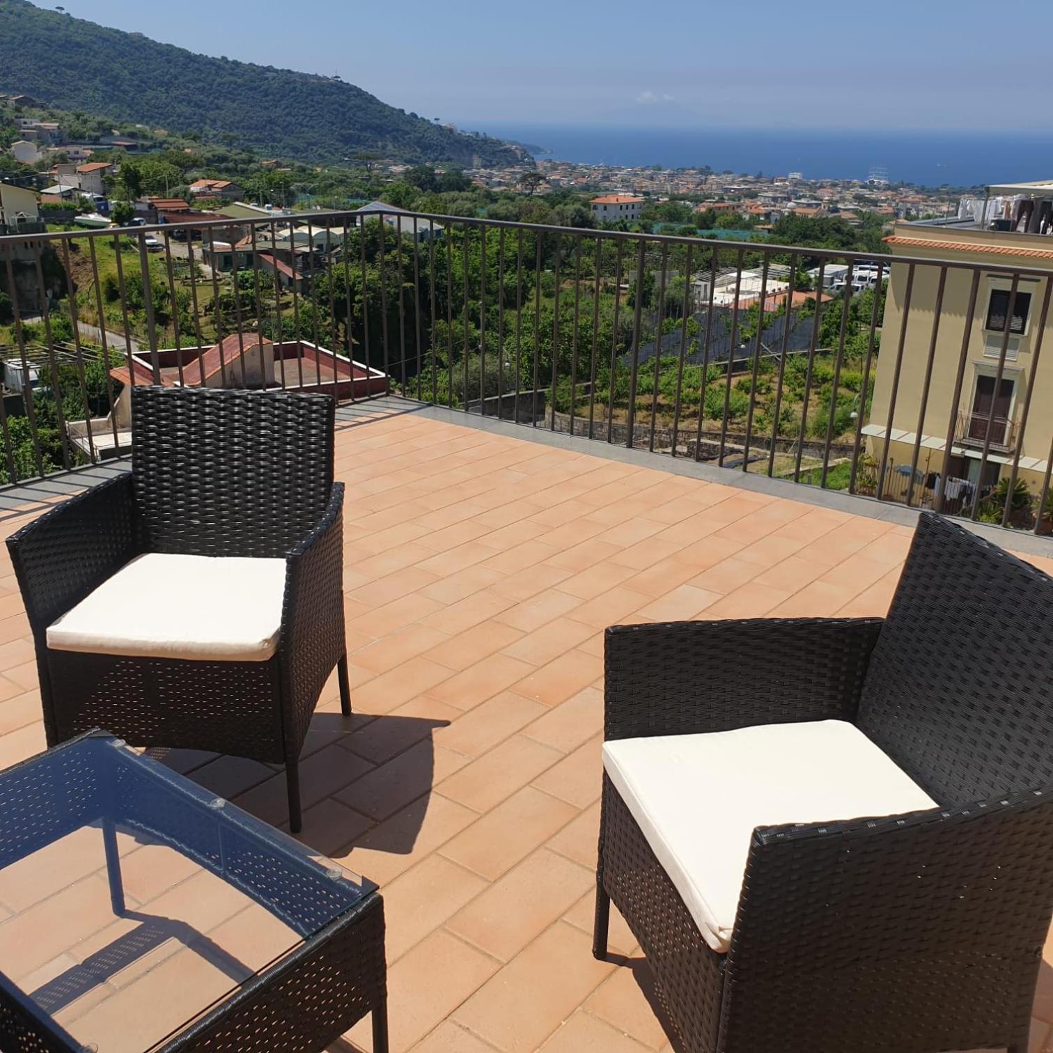 皮雅诺迪索伦托La Finestra Sul Mare Sorrento别墅 外观 照片
